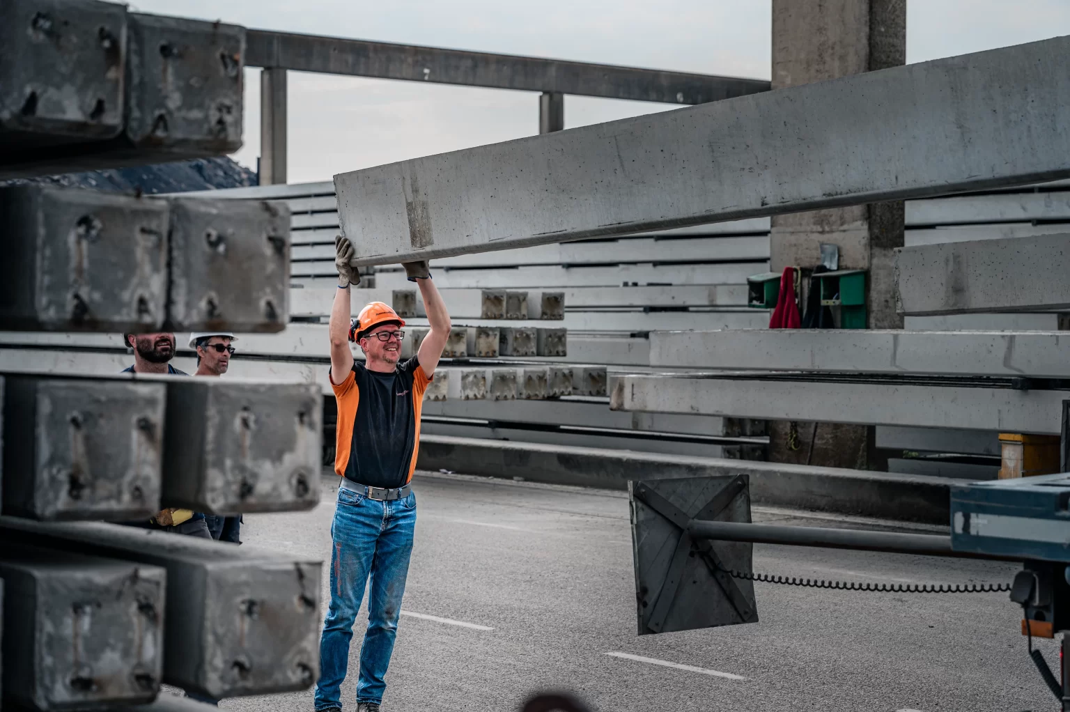 Aan het werk bij Gerdinand van Dieren Transport